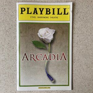 Open Nite Arcadia Playbill Raul Esparza Billy Crudup Margaret Colin Raúl Creased